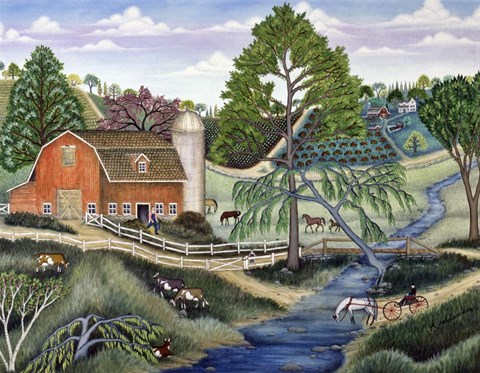 Framed Saturday Morning Print