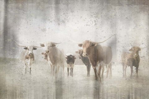 Framed Antique Farm 12 Print