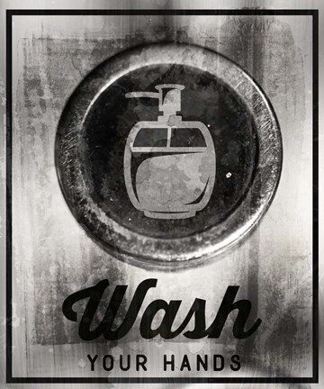 Framed Farm Bathroom Signs 10 Print