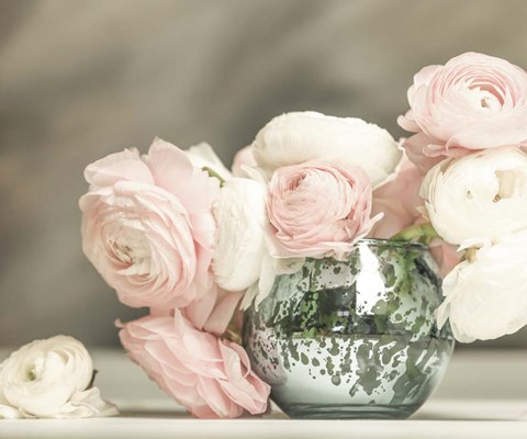 Framed Peony A4 Print