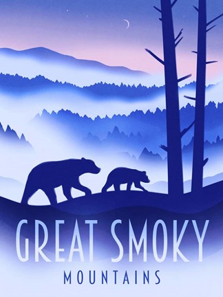 Framed Great Smoky Mountains Print