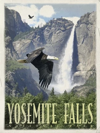 Framed Tos Falls Print