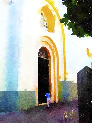 Framed Afternoon Prayer copy Print