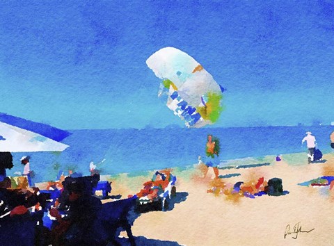 Framed Cool Breezes Print