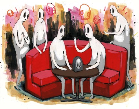 Framed Ghost Stories Print