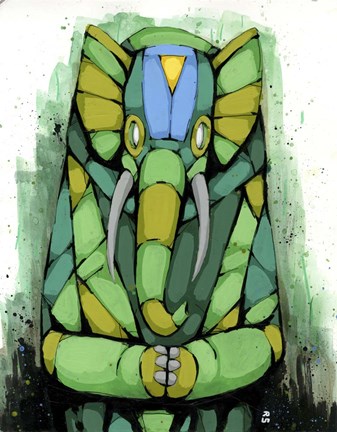 Framed Mammoth Calm Print