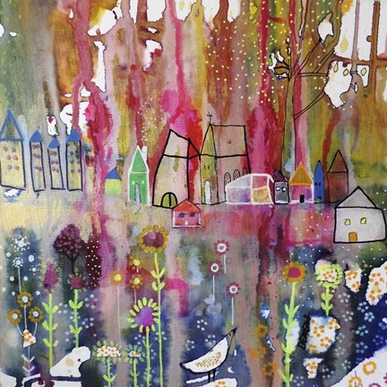 Framed L&#39;horizon Pose Print