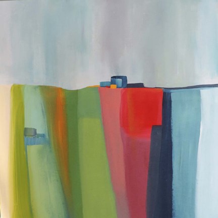 Framed Le Bonheur est Ici Print