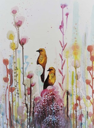 Framed Les Explorateurs Print