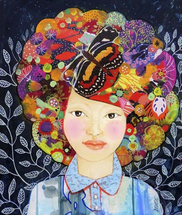 Framed Tout Ce Qui M&#39;habite Print