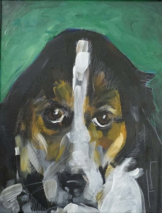 Framed Conan Dog Print