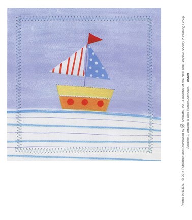 Framed Seaside 2 Print