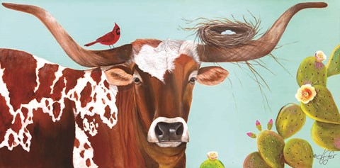 Framed One with Nature Print