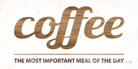 Framed Coffee Print