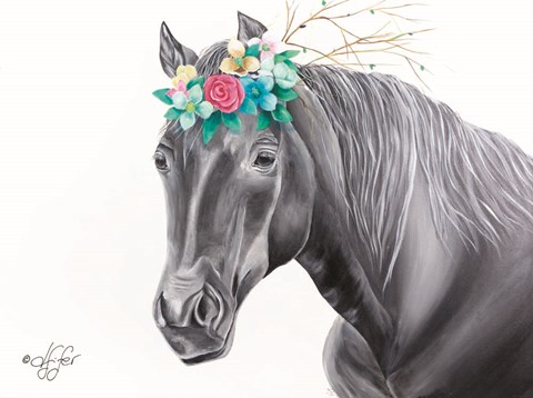 Framed It&#39;s &#39;Mane&#39;ly Me Print