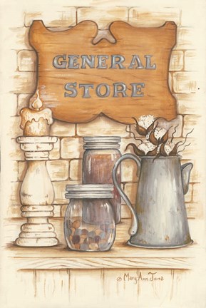 Framed General Store Print