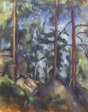 Framed Pines, 1896-99 Print