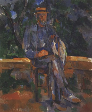 Framed Seated Man, 1905-1906 Print