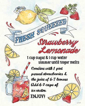 Framed Fruit Stand VII Print