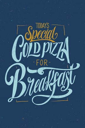 Framed Guilty Pleasures Print