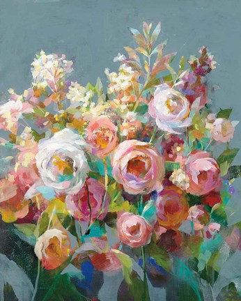 Framed Joy of the Garden II Print