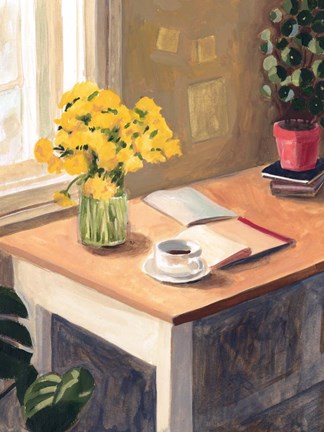 Framed Tabletop I Print