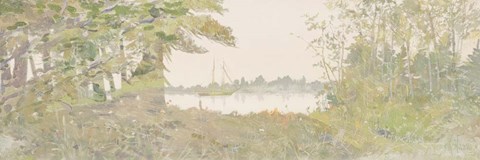 Framed Impressions of Yesterday II Print