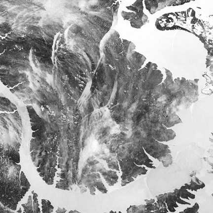 Framed Whirlpool Cloud I Print