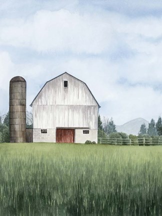 Framed Northern Acreage II Print