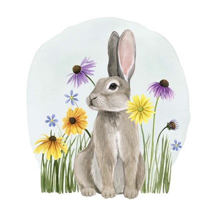 Framed Wild Woodland III Print