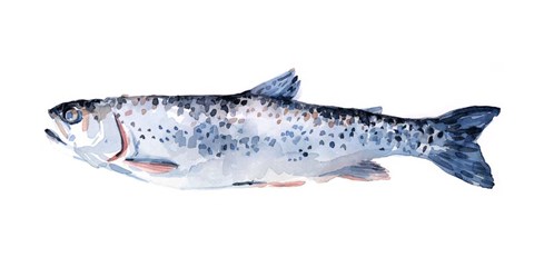 Framed Freckled Trout III Print