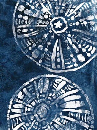 Framed Sea Batik II Print