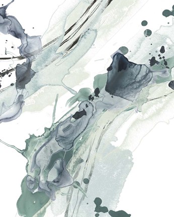 Framed Deep Splash II Print