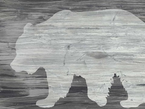 Framed Vintage Plains Animals I Print