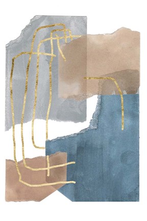 Framed Matter Dissolving II Print