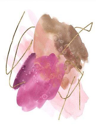 Framed Rose Edge III Print