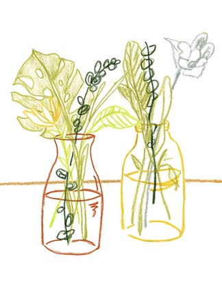 Framed Starting Fresh III Print