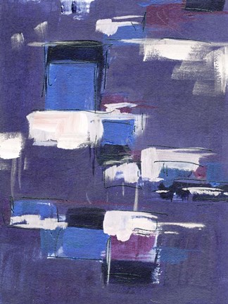 Framed Blue Mountains Abstract II Print