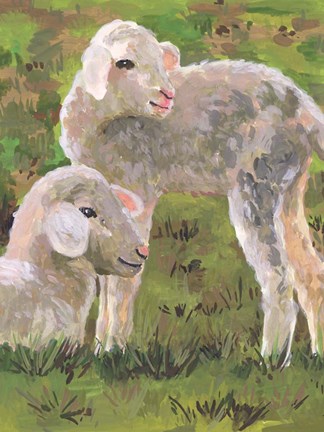 Framed In the Meadow I Print