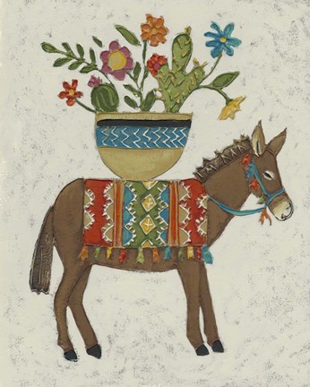 Framed Market Boro I Print