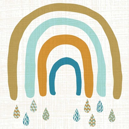 Framed Rainbow Day IV Print