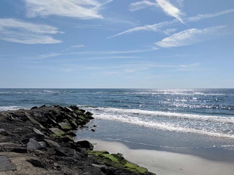 Framed North Wildwood 2, NJ Print