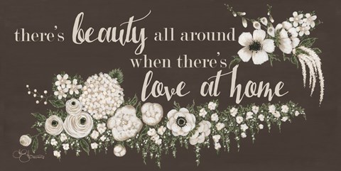 Framed Love At Home Print