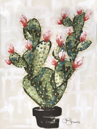 Framed Cactus Print