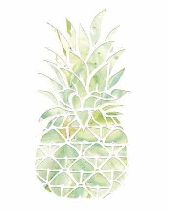 Framed Pineapple Print