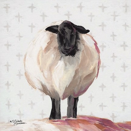 Framed Lamb of God Print