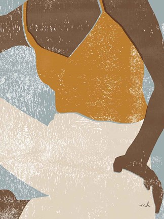 Framed Casual III Print