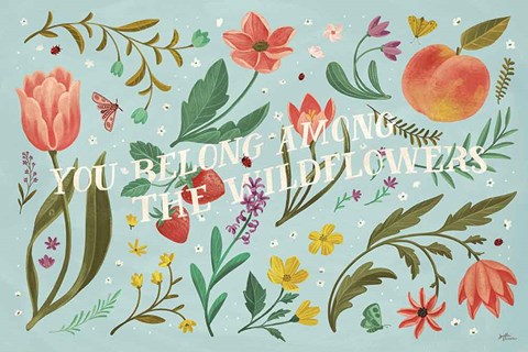 Framed Spring Botanical IV Print