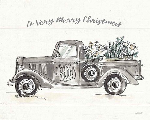 Framed Modern Farmhouse VIII Print