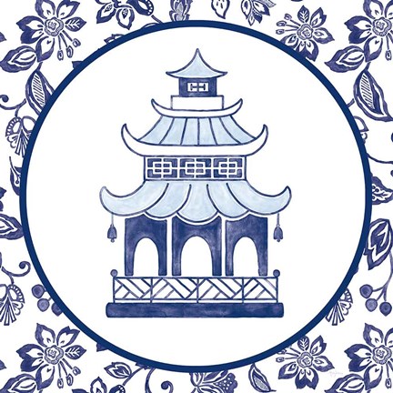 Framed Everyday Chinoiserie VIII Print